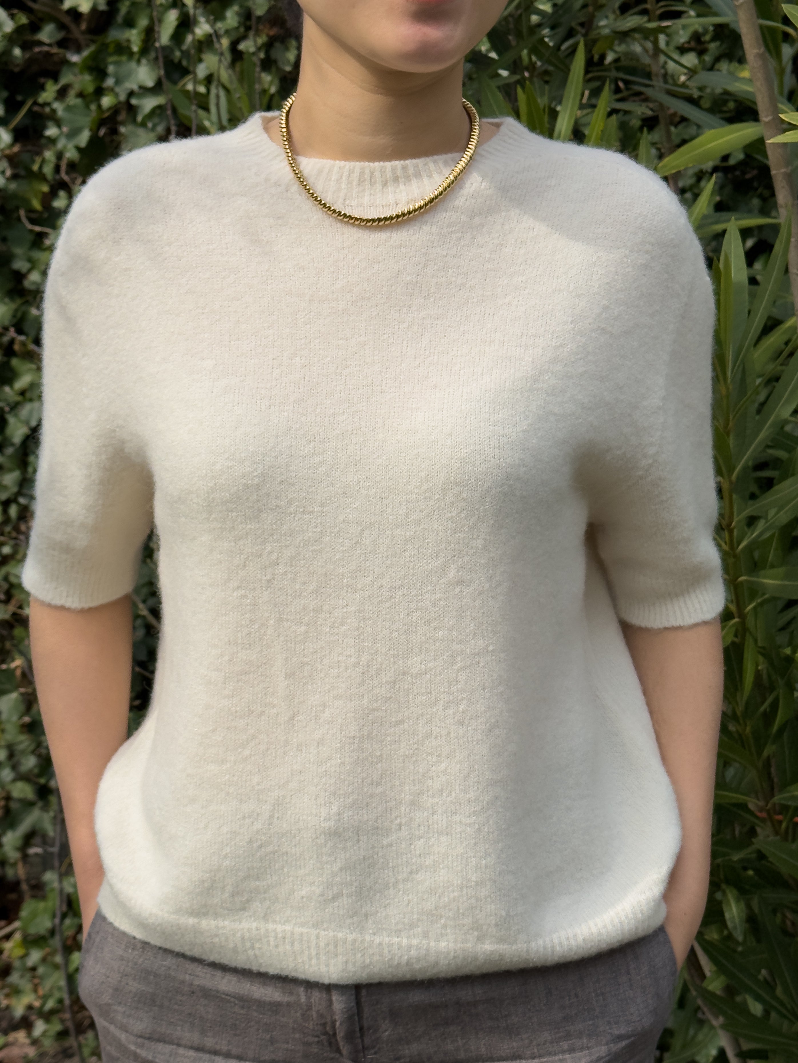 Ivory soft Alpaca