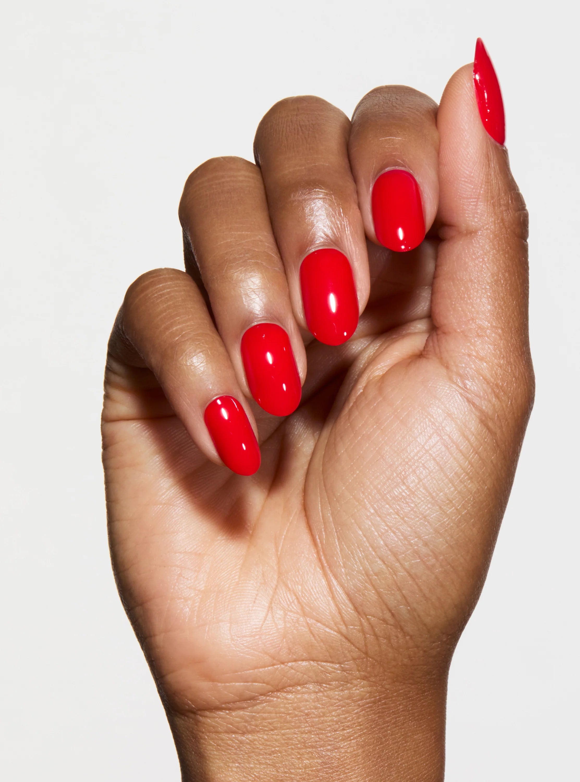 bright red