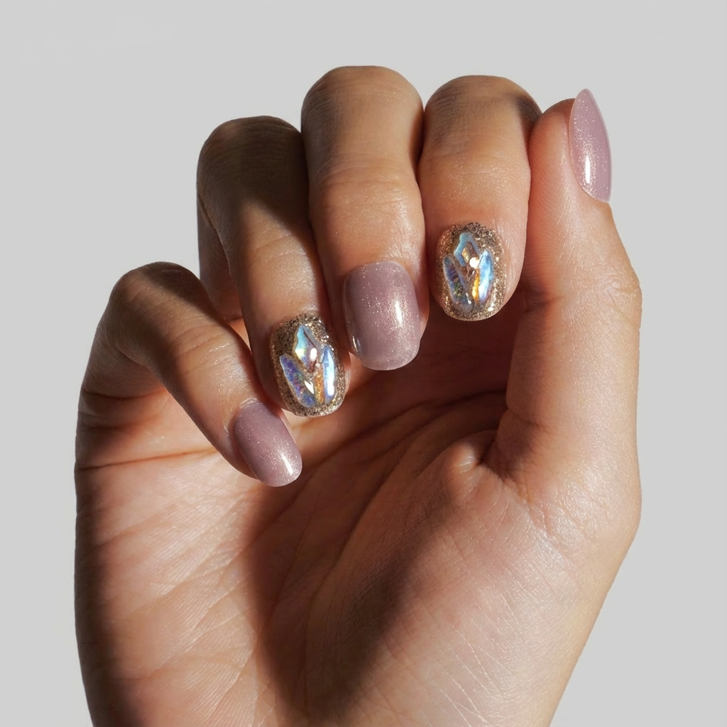 glitter grape
