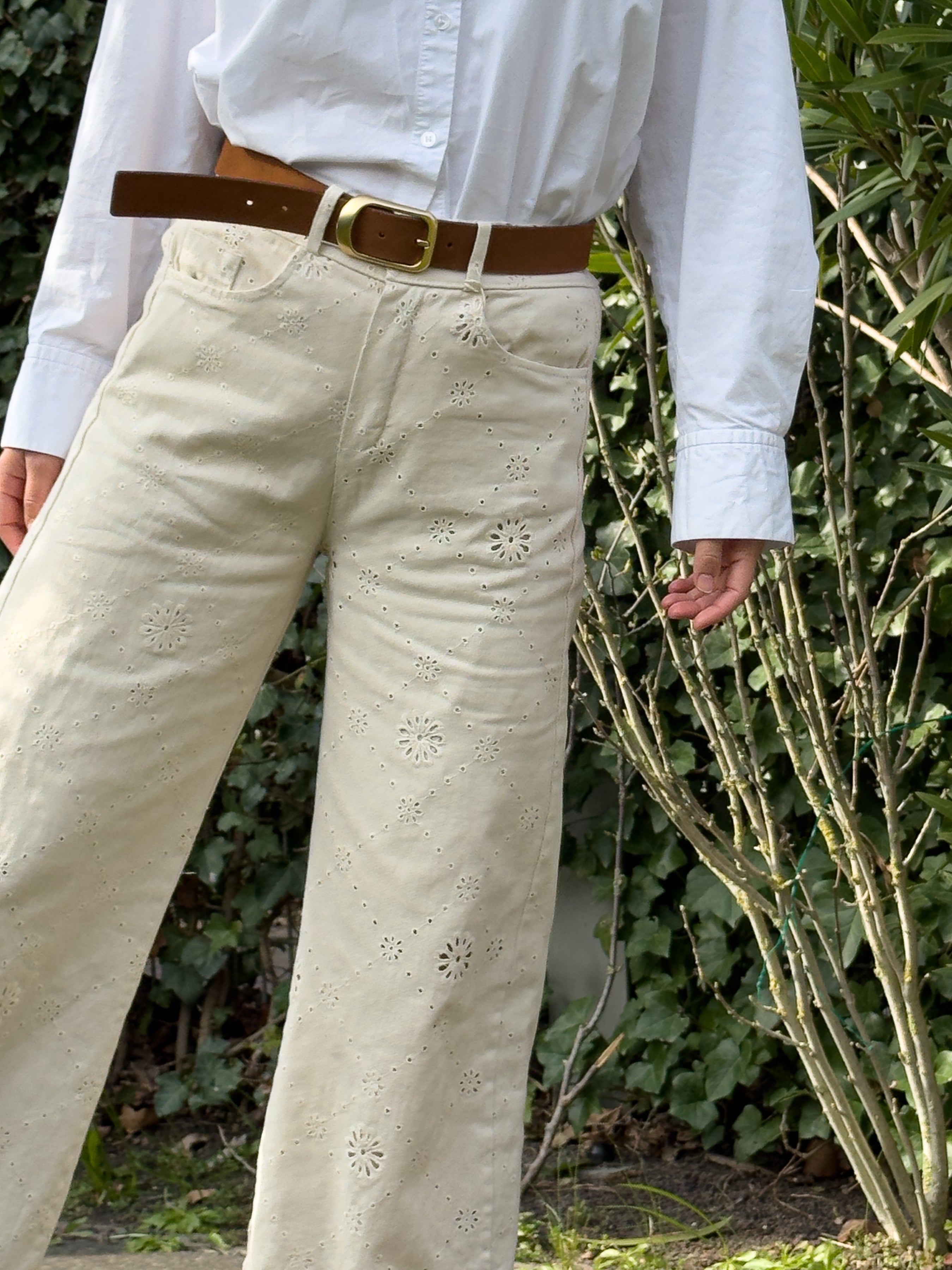 Ivory broderie