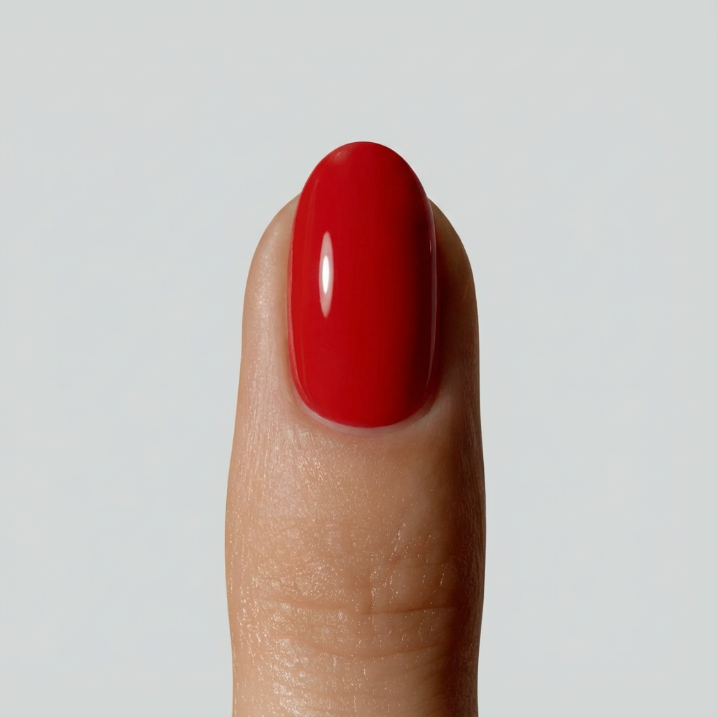 bright red