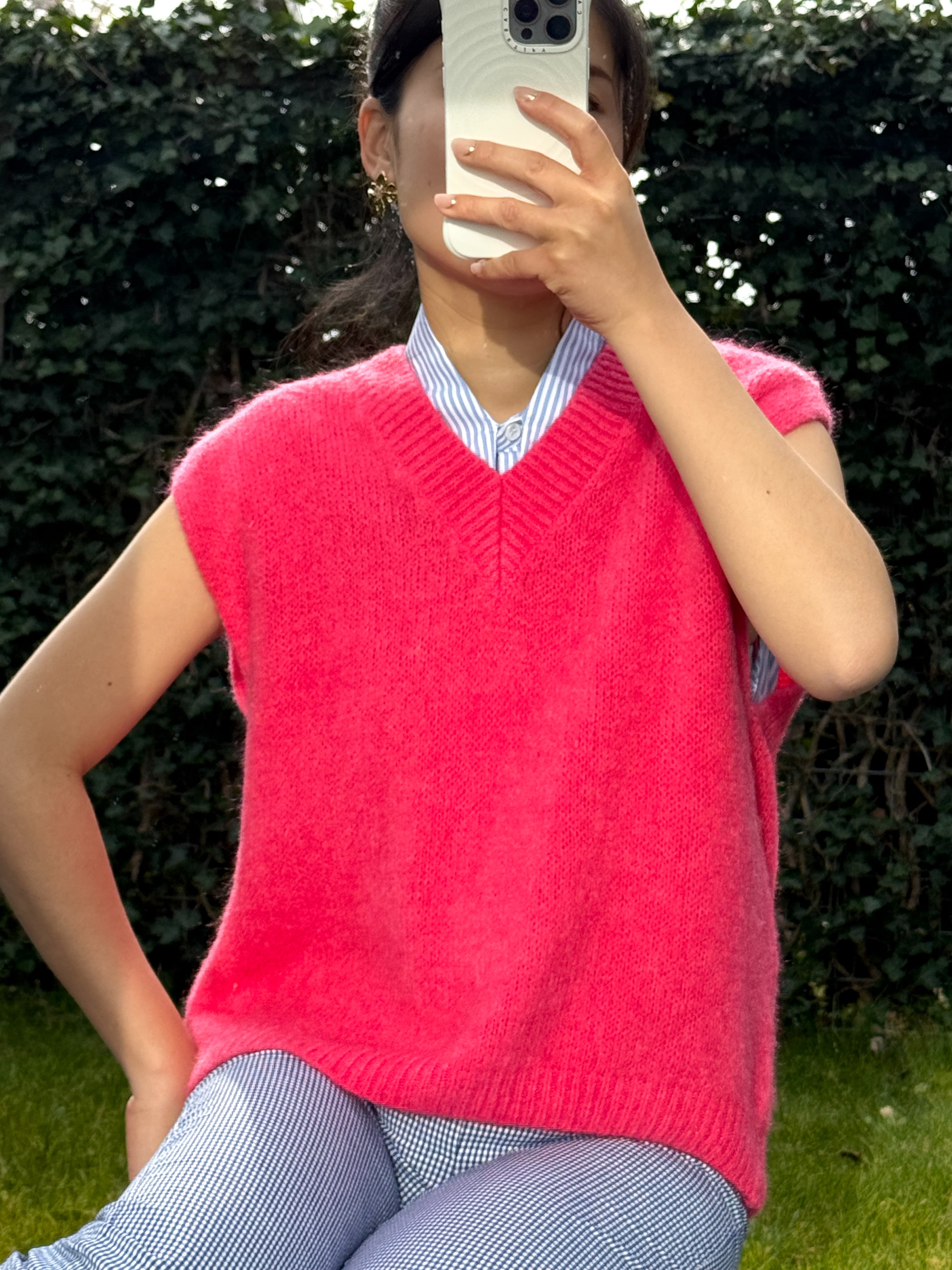 Fuchsia Mohair